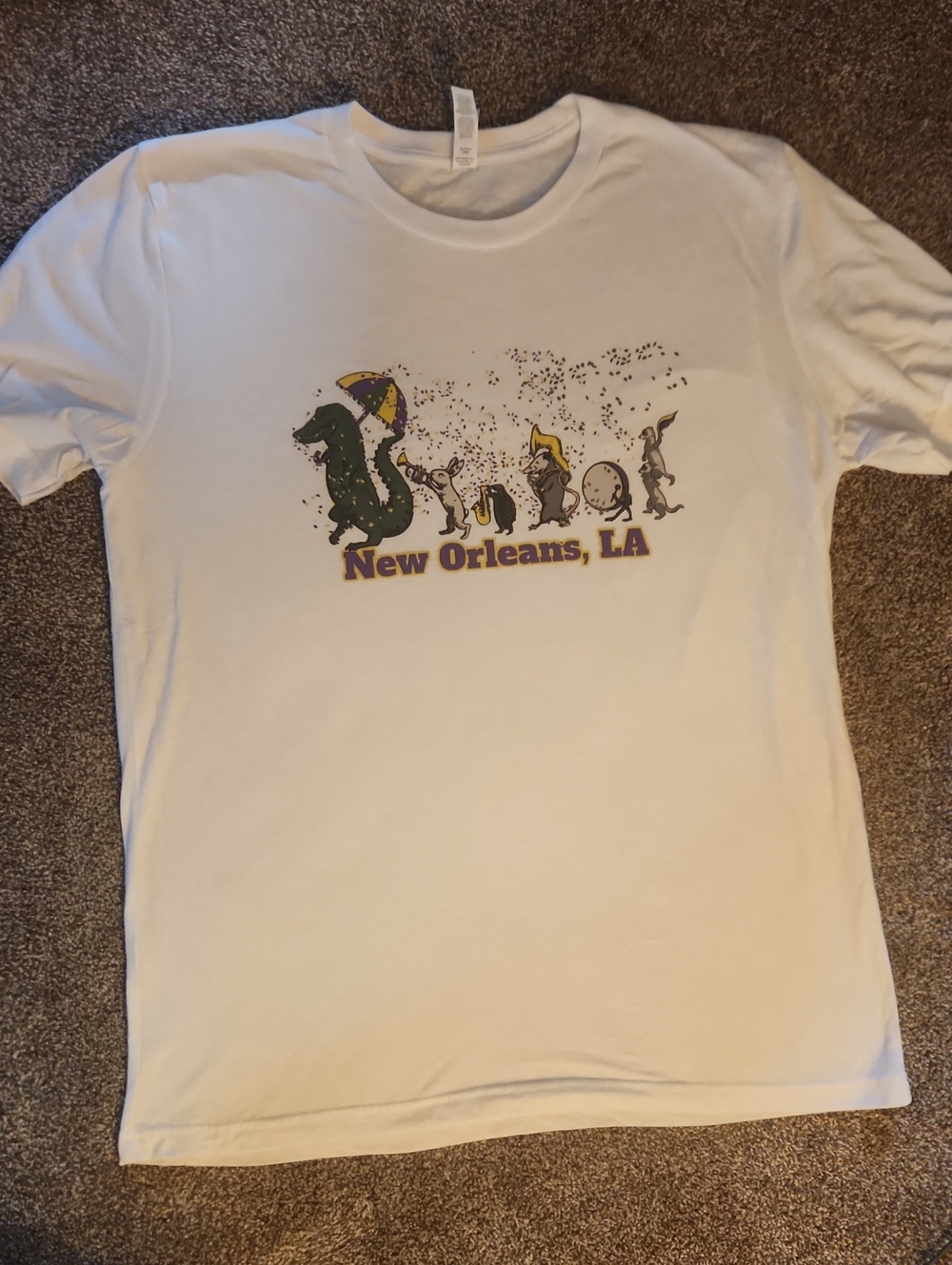 New Orleans, LA Short Sleeve Tee - Size Large